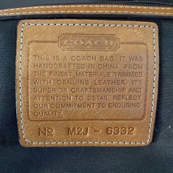 Vintage Coach Signature shoulder bag - Picture 4 of 8